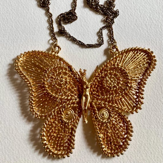 Sascha B (Sascha Brastoff ) signed Nymph Butterfl… - image 1