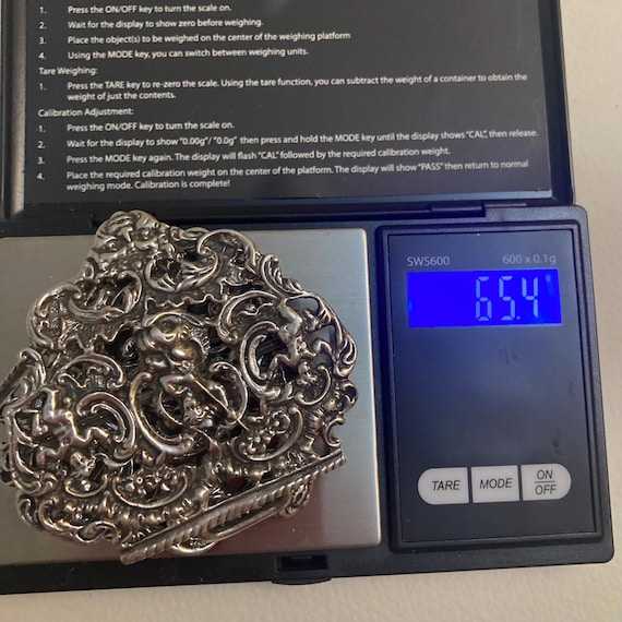 Nurse’s buckle. Chester 1901, fully hallmarked so… - image 4