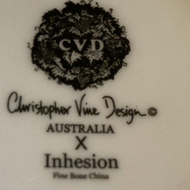 Christopher Vine Design Inhesion Espresso Cup and Saucer X 2. Australia ...
