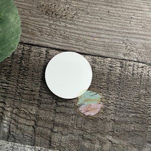 Panneaux durs ronds Unisub de 1,5 po. : ébauches à sublimation