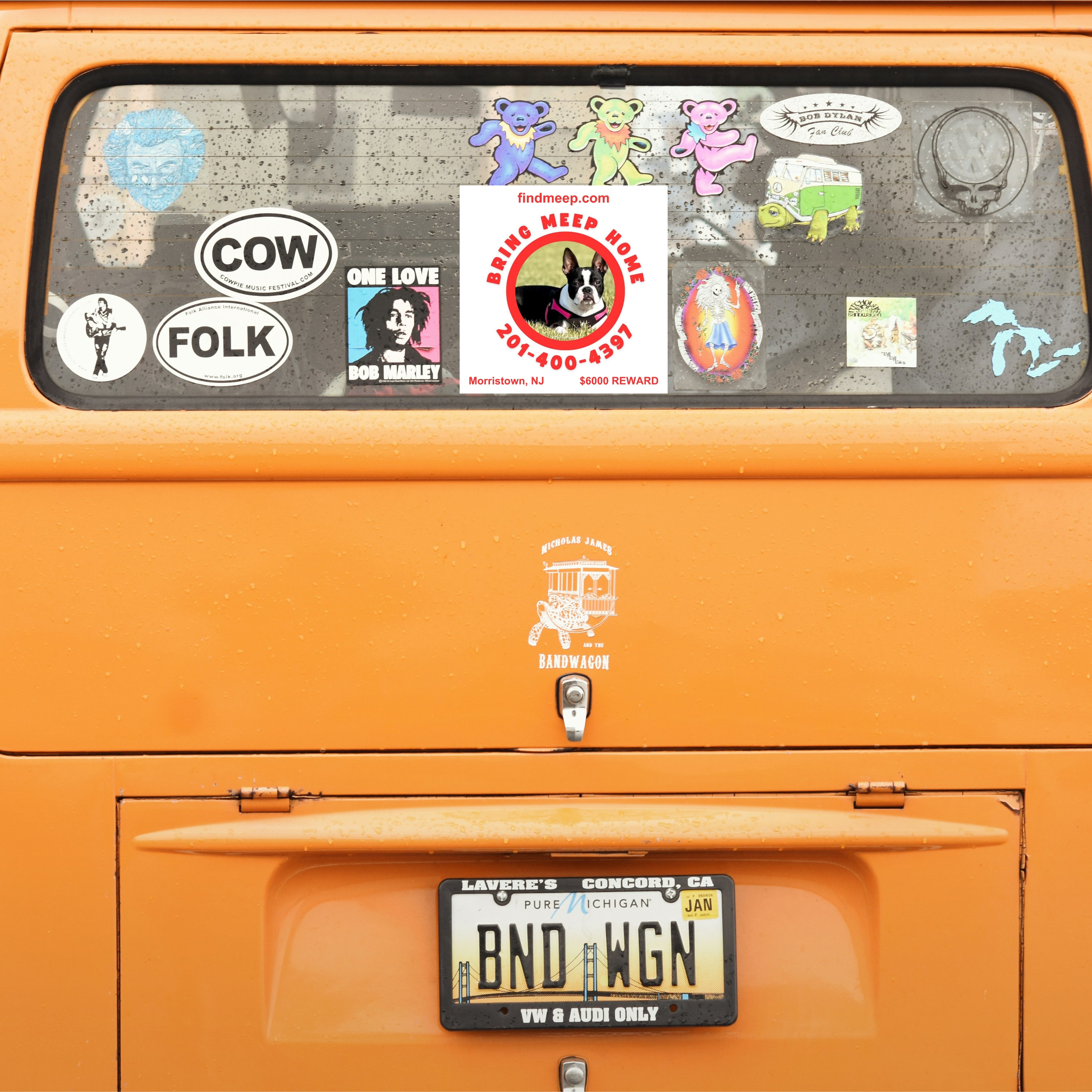 Lost Pet Vinyl Sticker Put on Your Car Windows Indoor Outdoor 6x6