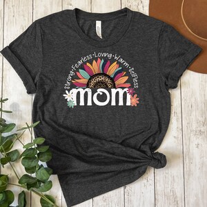 Strong Fearless Mom T-Shirt Unisex Jersey Short Sleeve Tee Gift for Her, Mother's Day, Empowering Women's Apparel
