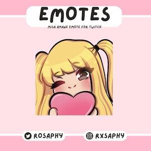 Herz goth girl anime emote | zucken & Zwietracht