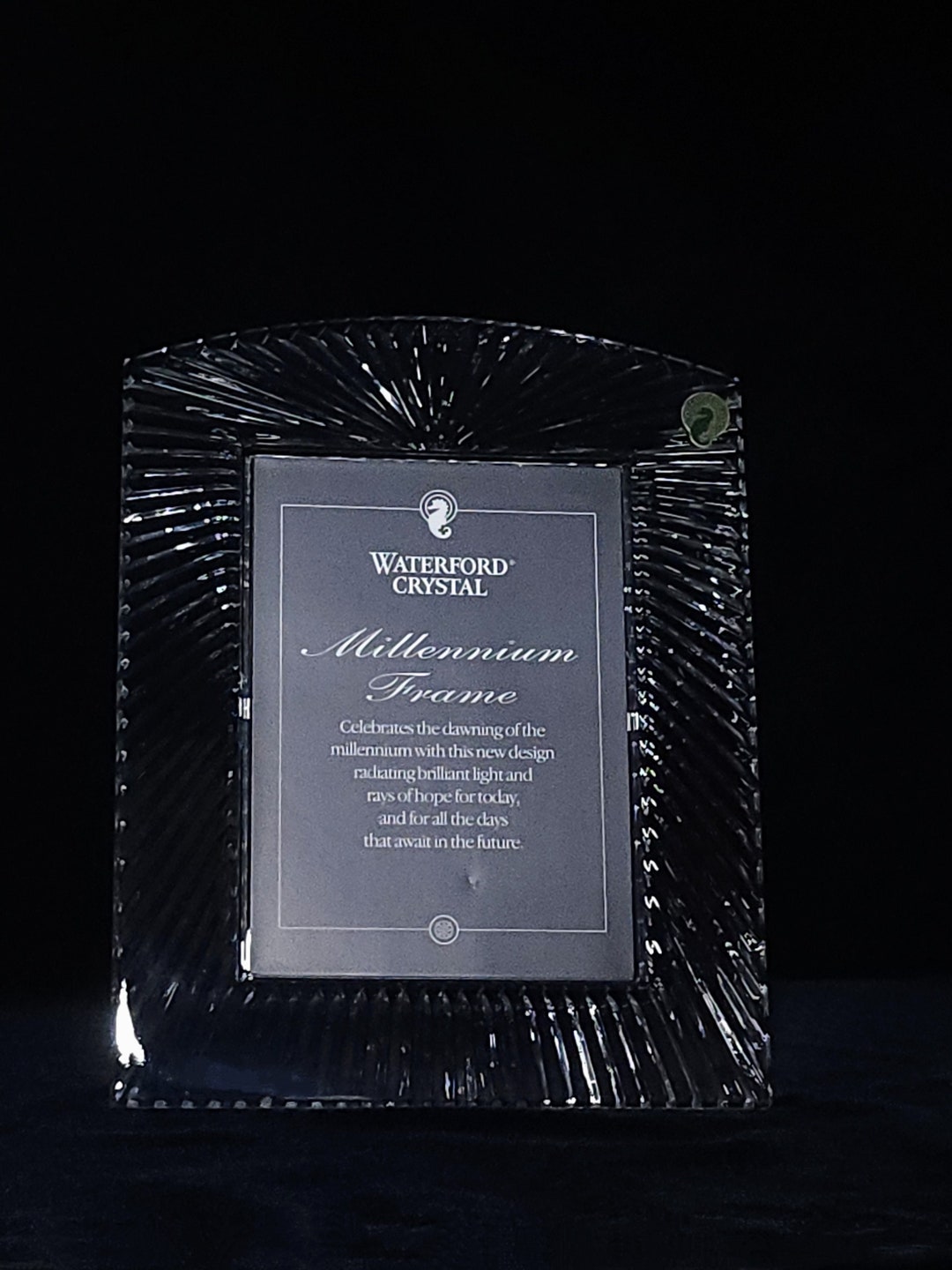 Crystal Photo Frame by Waterford Crystal 5x7 Picture Frame Anniversary