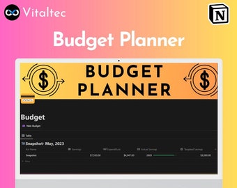 Notion Budget Planner