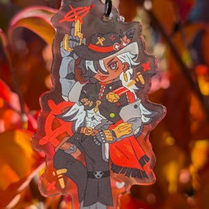 LAST CHANCE | Honkai Star Rail Acrylic Keychain Charms | Boothill Argenti Dr Ratio Aventurine