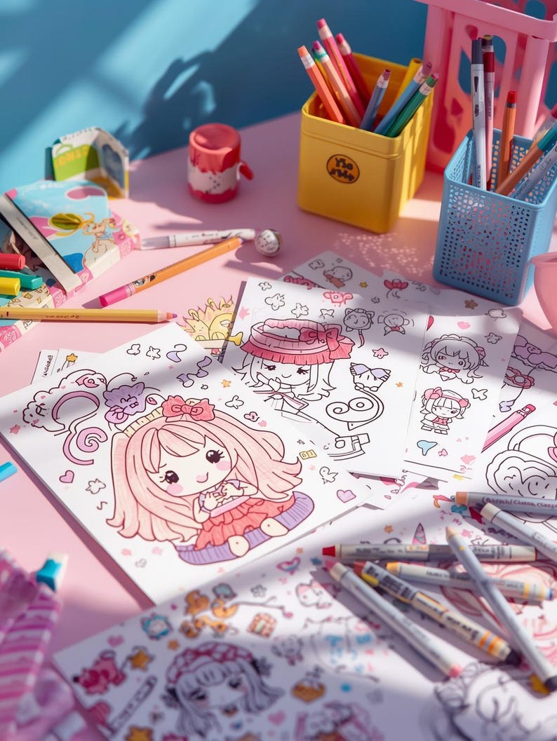 Cute Home Coloring Pages Printable Easy Kawaii Coloring Book For Kids cute-home-coloring-pages-printable-easy-kawaii-coloring-book-for-kids