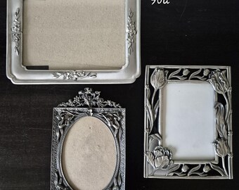 Assorted Vintage Metal Picture Frames ~ Delicate Ornate Design - Etsy