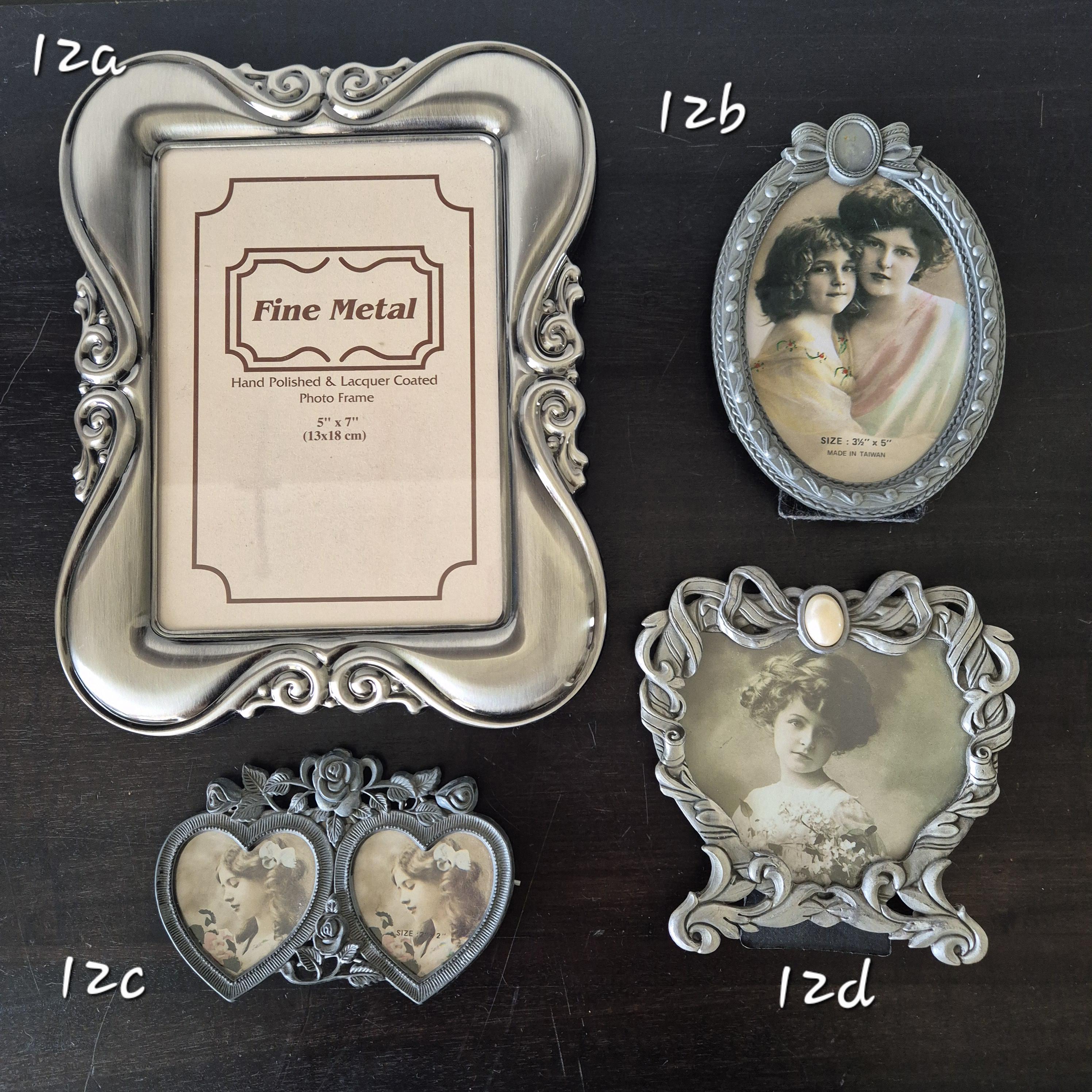 Assorted Vintage Metal Picture Frames ~ Delicate Ornate Design - Etsy