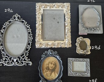 Assorted Vintage Metal Picture Frames ~ Delicate Ornate Design - Etsy