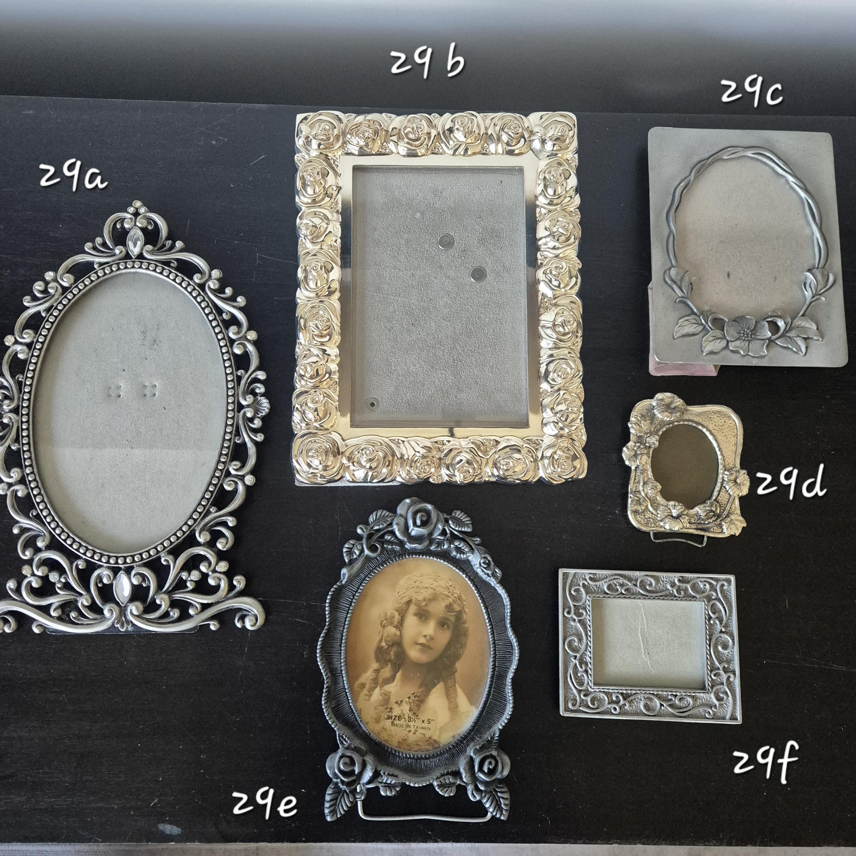 Assorted Vintage Metal Picture Frames ~ Delicate Ornate Design - Etsy