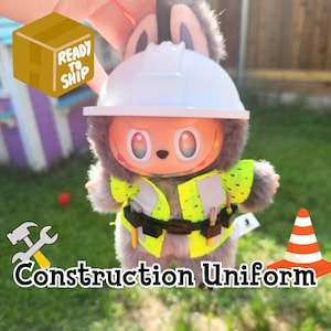 Mini Hard Hat for labubu keychains | Multiple Colors | Ready To Ship | Perfect for Keychain Friends