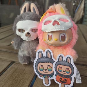 Mini skull for labubu keychains | Ready To Ship | Perfect for Keychain Friends