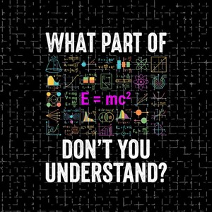 Lustig Wissenschaft PNG: Was verstehst du nicht Physik Mathe Lehrer png STEM Formel Humor (Digitaler Download)