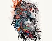 Any Design Tattoo - Personalized, Unique, Perfect: Custom Tattoo Art for You