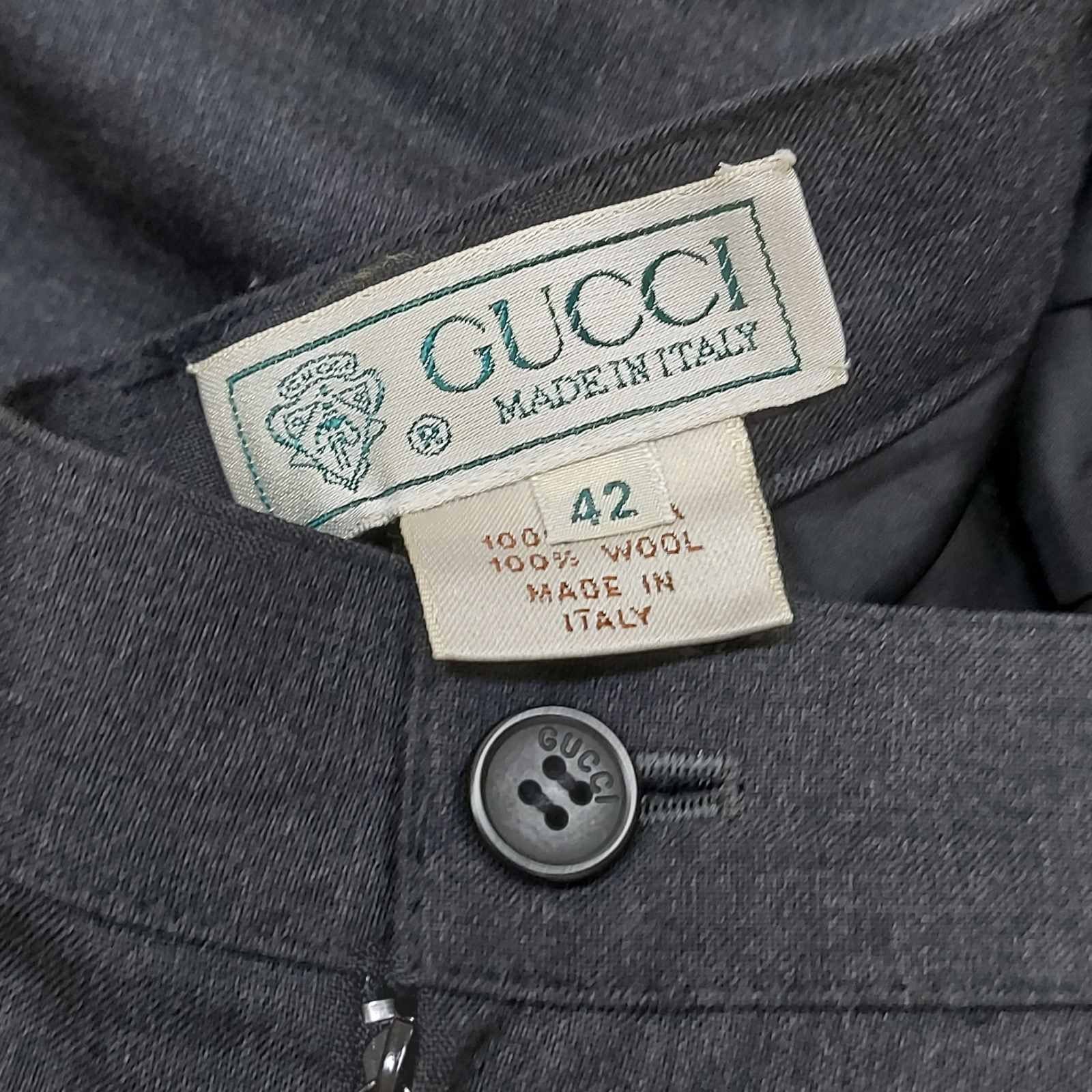 Buy GUCCI Vintage Wool Pencil Skirt Online in India - Etsy 