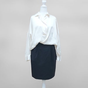 GUCCI  Vintage wool pencil skirt