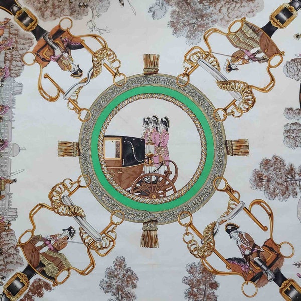 Grands Attelages Hermes Scarf 1972 Philippe Ledoux