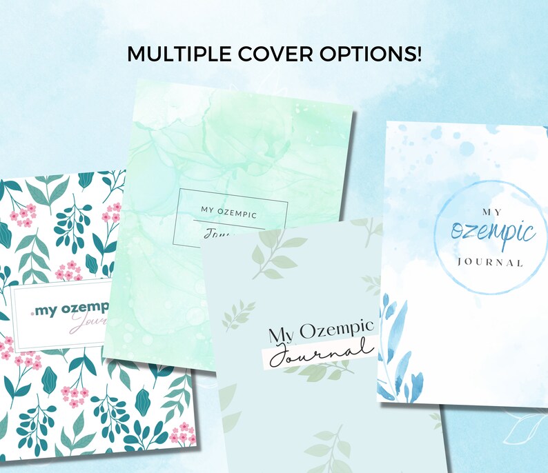 Ozempic Weight Loss Tracker and Journal PDF Etsy