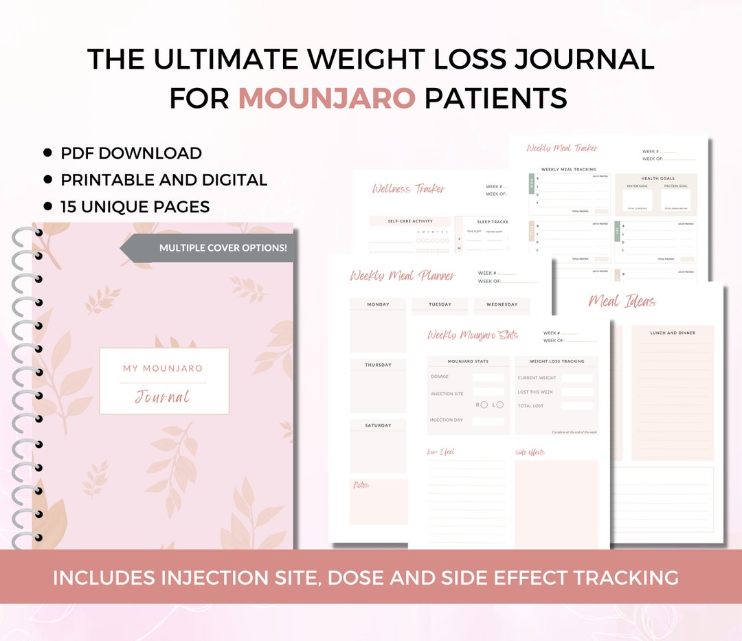 Mounjaro Weight Loss Tracker PDF Weightloss Journal Fitness Planner mounjaro-weight-loss-tracker-pdf-weightloss-journal-fitness-planner