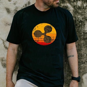 Chemise vintage Ripple XRP Hodler Trader crypto-monnaie