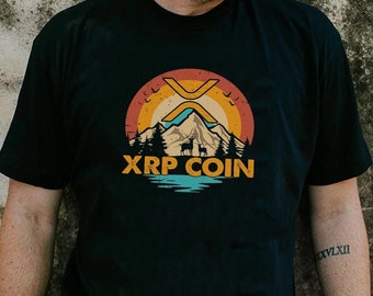 Vintage Ripple XRP Coin Crypto Token Cryptocurrency Gift Shirt