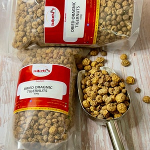 1kg Organic Dry Tiger Nuts - Atadwe/Aya/Ofio/Chufas