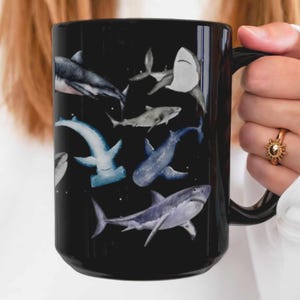 Shark Mug: Nautical Color Change Coffee Cup
