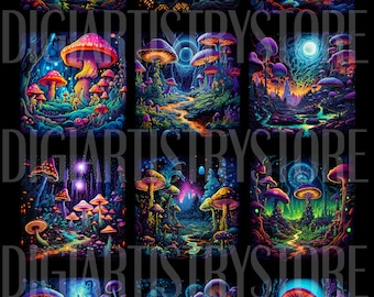 Black Light Art 1 PNG (12)
