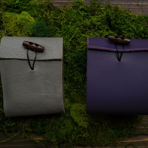 Leather Foraging Bags | Canvas gathering pouch for Belt