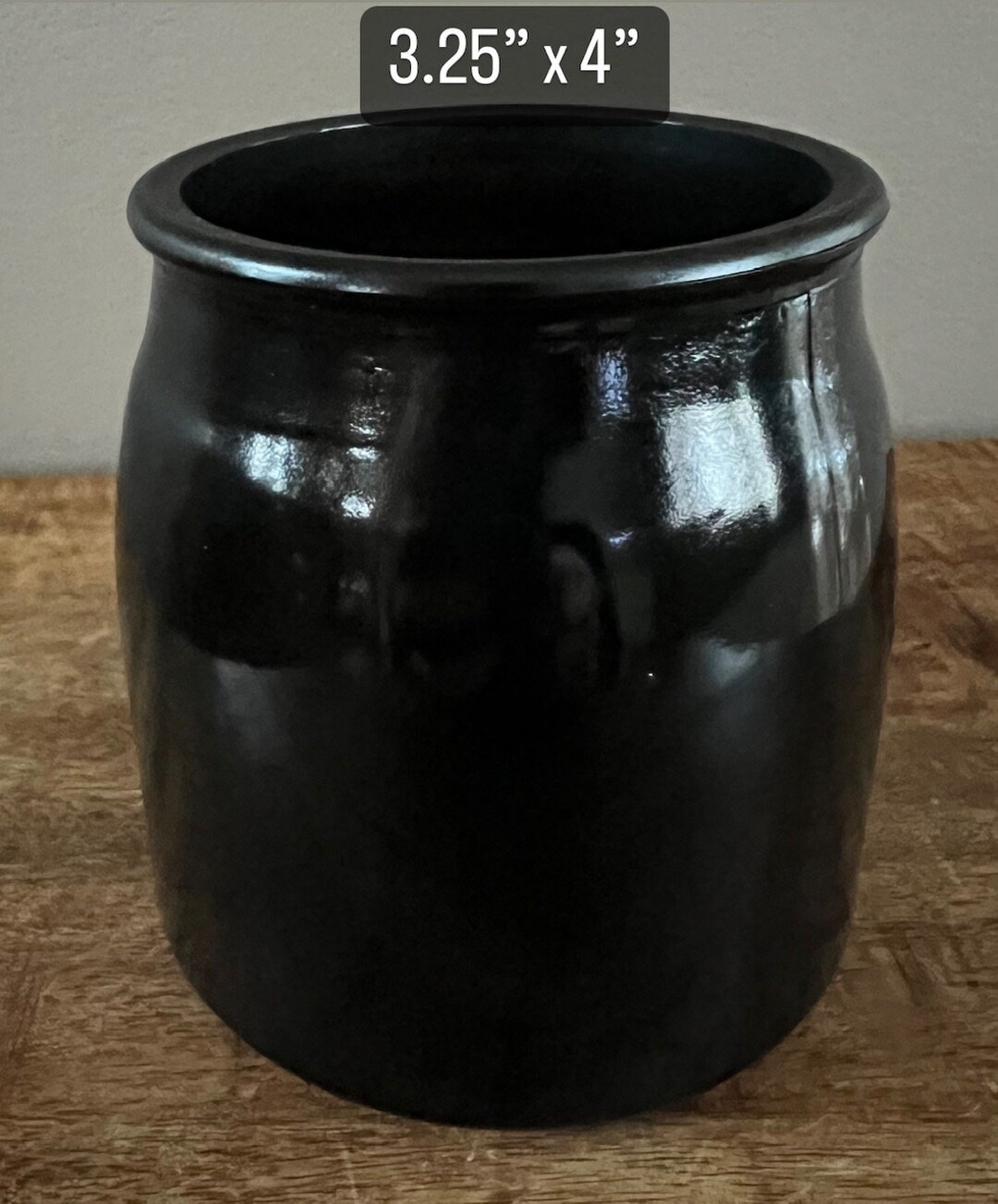 12 Pack of Black Candle Vessels 3.25 X 4 I16 Etsy