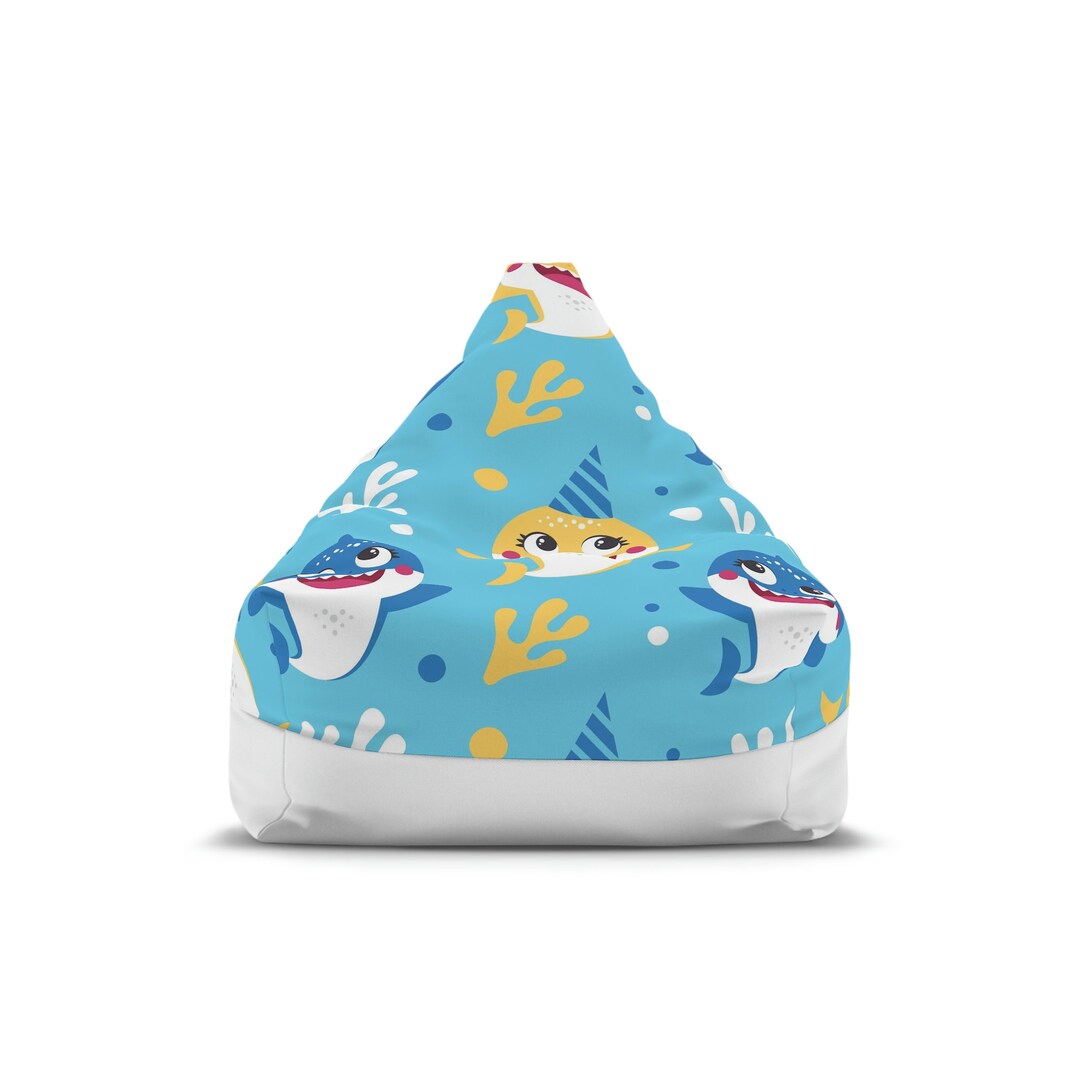 Baby Shark Bean Bag Chair Cover Etsy