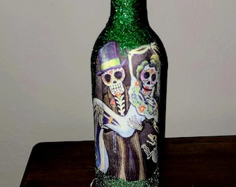 Bouteille d'encens fumé Jour des morts