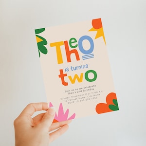 Kids Birthday Invitation • Custom Birthday Invitation • 1st Birthday Invitation • Girls Birthday Invitation • Boys Birthday Invitation
