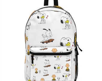 Snoopy, Charlie Brown and Woodstock Backpack