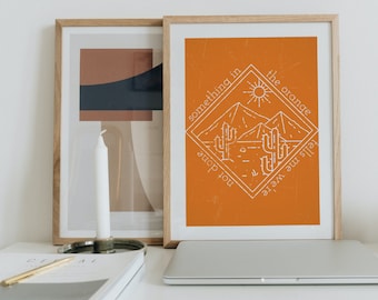 Something in the Orange Print - Digital Download