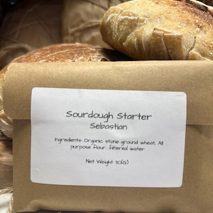 Dehydrated sourdough starter - Sebastian