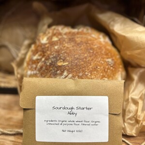Dehydrated sourdough starter