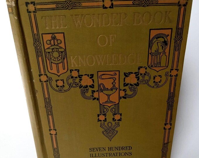 The Wonder Book of Knowledge by Henry C. Hill (1927 Hardcover, JC ...
