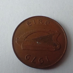1979 Eire Irish Two Pence Tuppence Coin