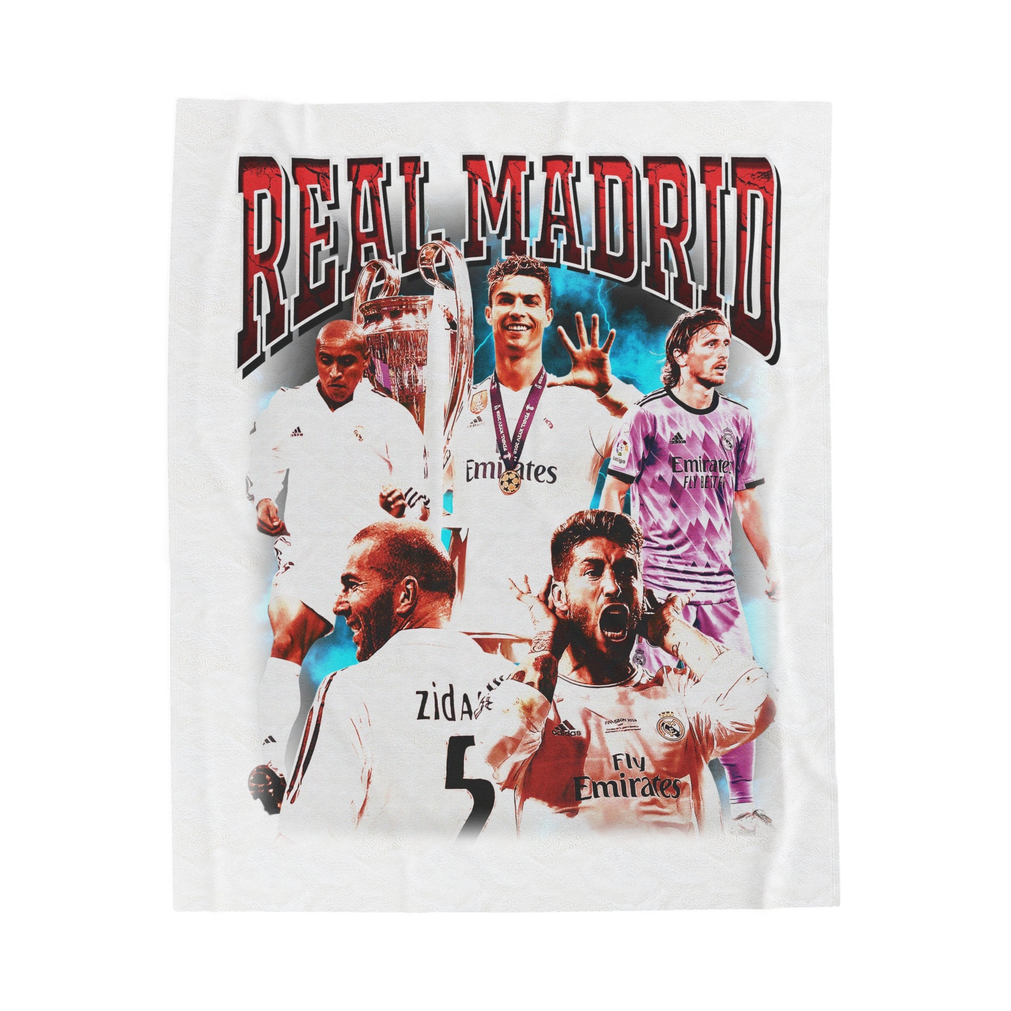 manta Real Madrid  Manualidades, Mantas, Real madrid