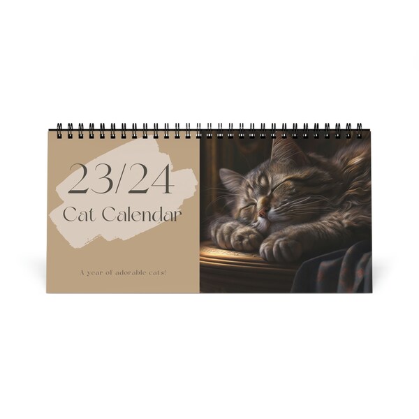 2024 Cat Calendars Etsy