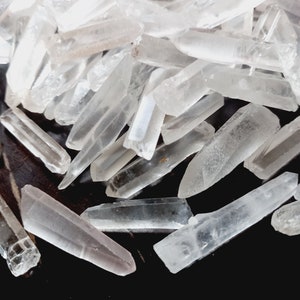 Clear Quartz Points Jewelry Size