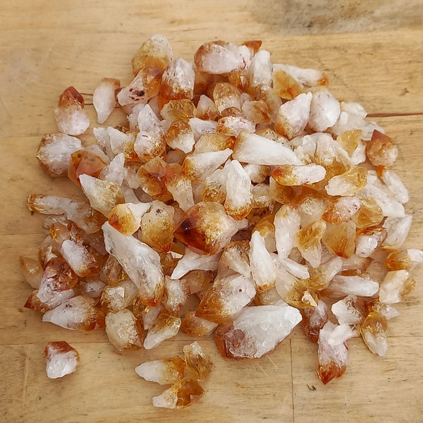 Citrine Jewelry Size Rough Points (4oz)