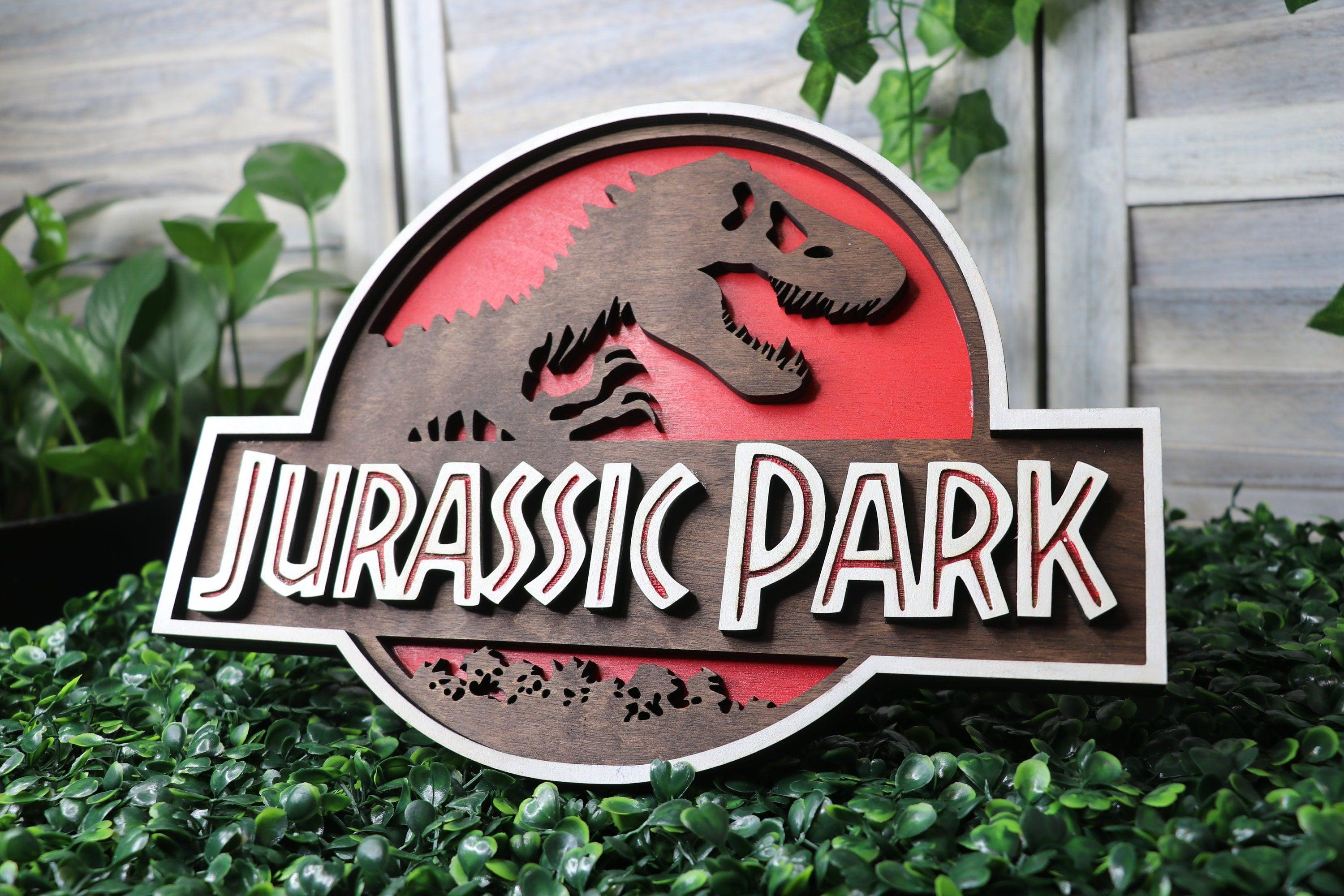 ジュラシックパークの看板 - Etsy 日本