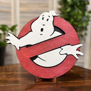 Ghostbusters Home Decor For Halloween Party gift sign horror movie sign horror decor sign for horror movie lovers gift