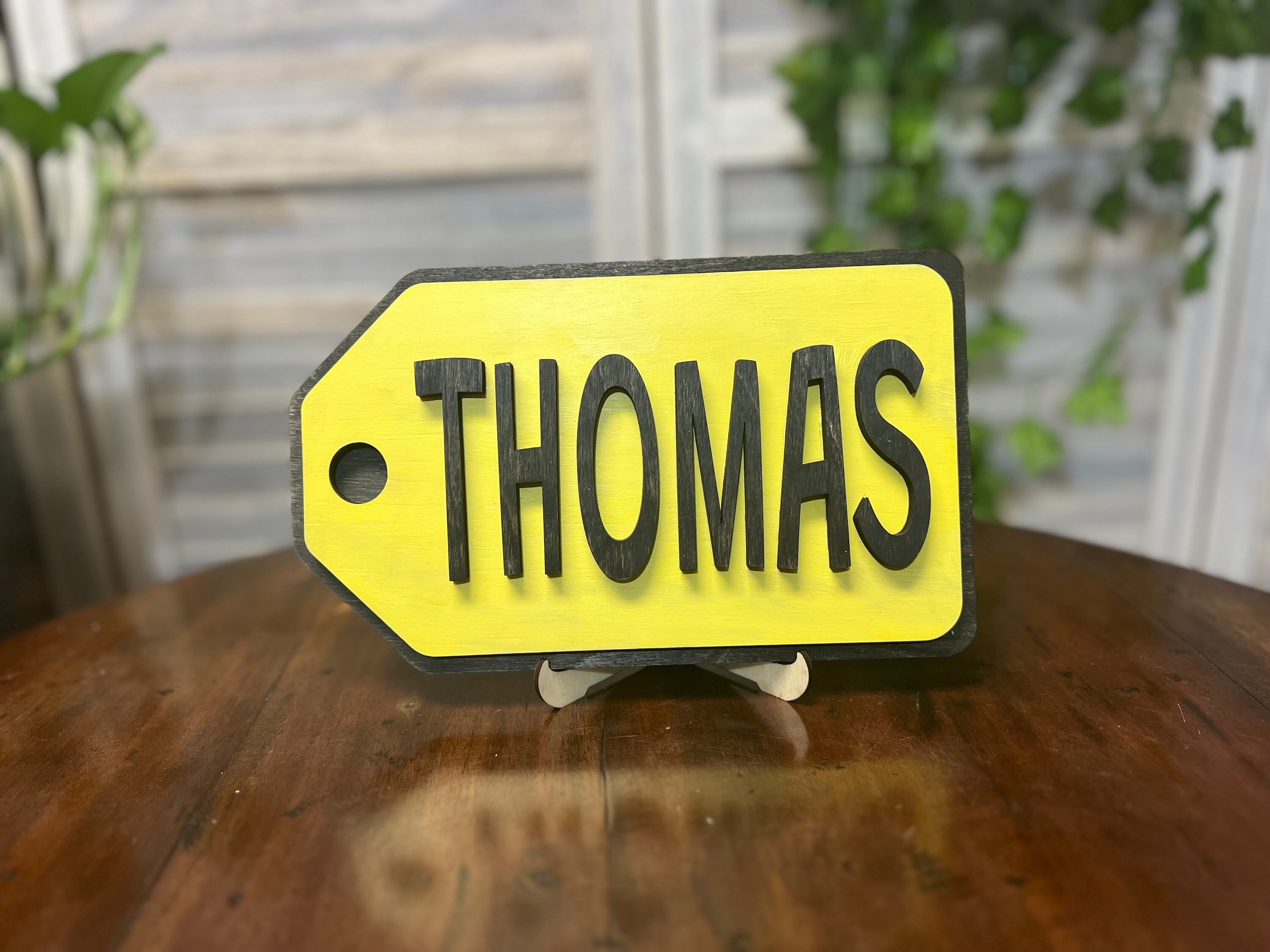 Price is Right Name Tag Sign for Tv Show Fans of Drew Care Bob Barker ...