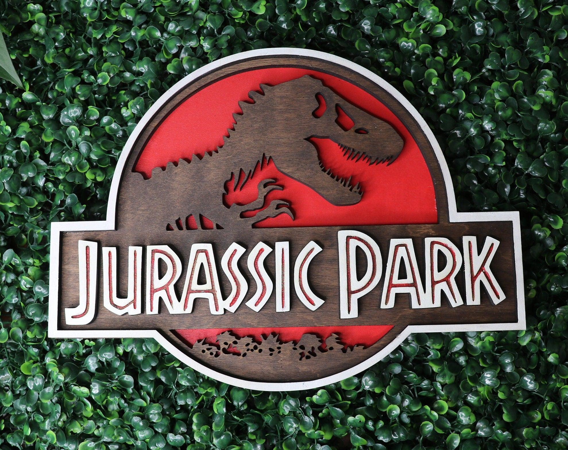 ジュラシックパークの看板 - Etsy 日本