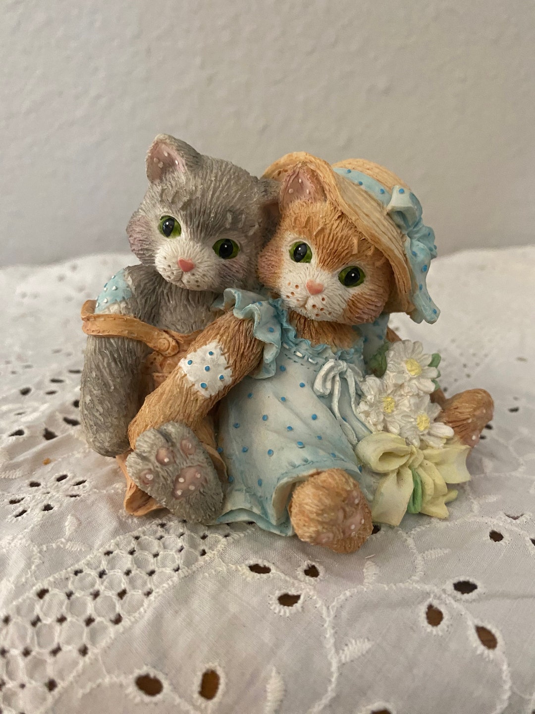 Calico Kittens - Irish Figurine - Friendship - Enesco