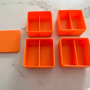 Bundle of 4x Stackable Game Token Boxes and 1x Lid - Etsy